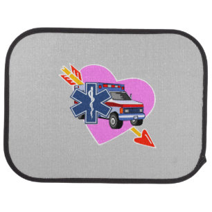 EMS Heart of Care Car Mat
