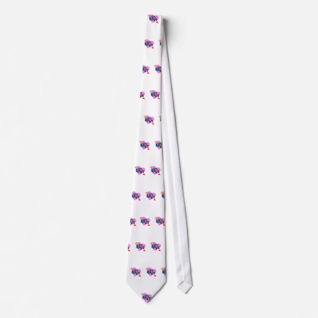 EMS Heart of Care Neck Tie (Front)
