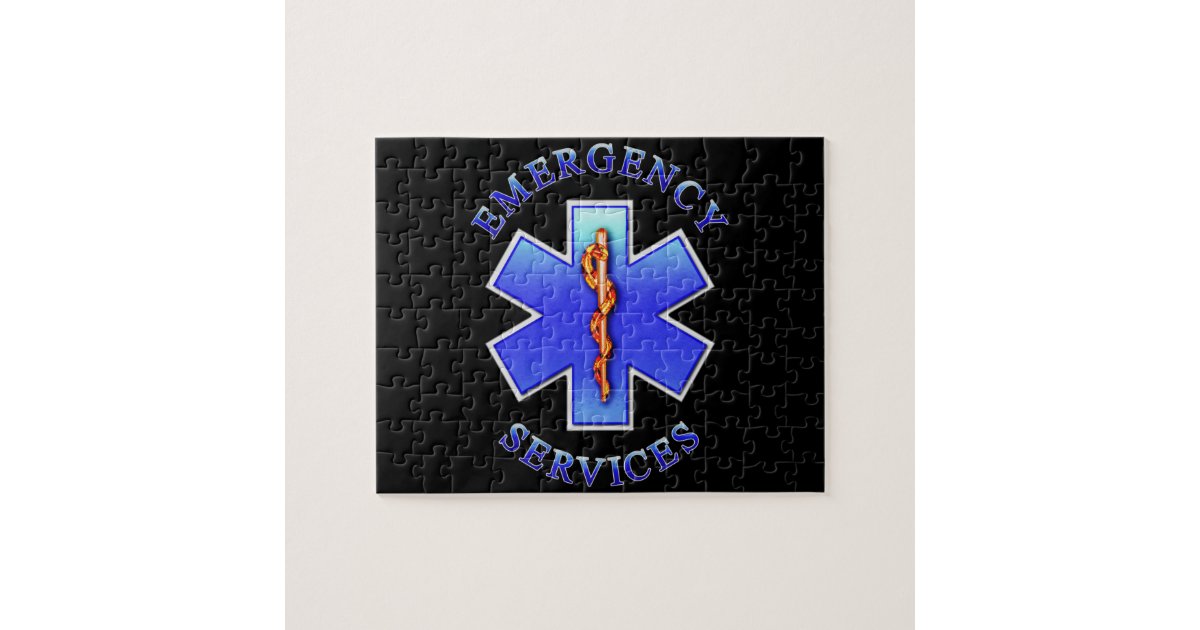 EMS JIGSAW PUZZLE | Zazzle