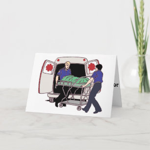 EMS Making a Difference Every Day Letterpress Thank You Card