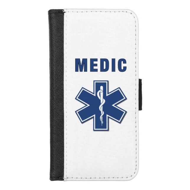 EMS Medic iPhone Wallet Case (Front)