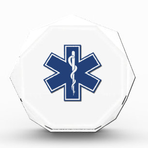 EMS Star of Life Acrylic Award