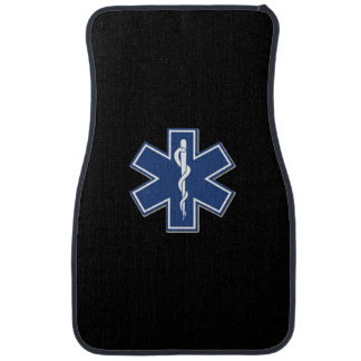 EMS Star Of Life Car Floor Mat
