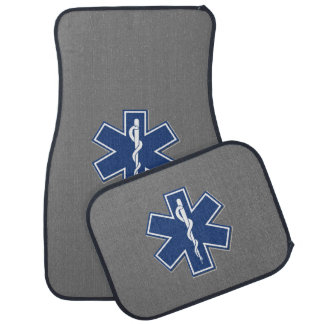 EMS Star Of Life Car Floor Mat