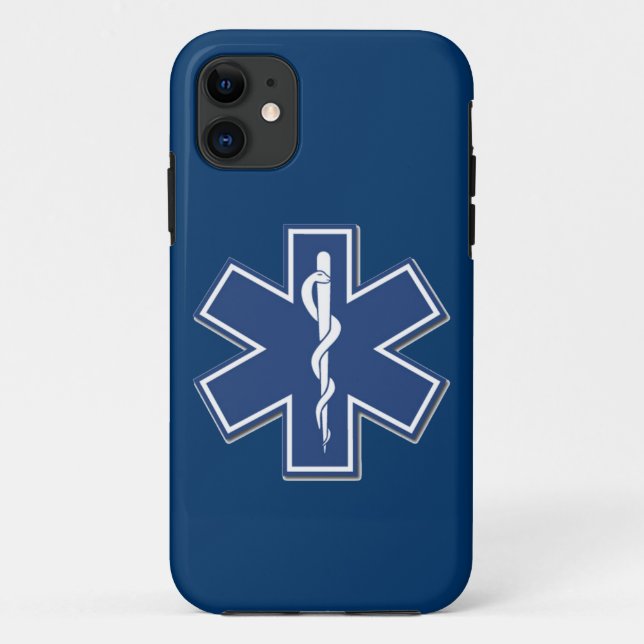EMS Star of Life Case-Mate iPhone Case (Back)