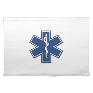 EMS Star of Life Cloth Placemat