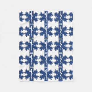 EMS Star of Life Fleece Blanket