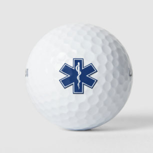 EMS Star of Life Golf Balls