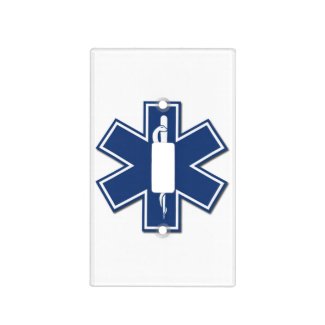 EMS Star of Life Light Switch Cover