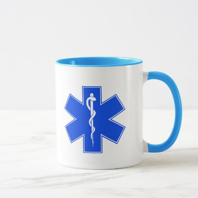 EMS Star of Life Mug (Right)