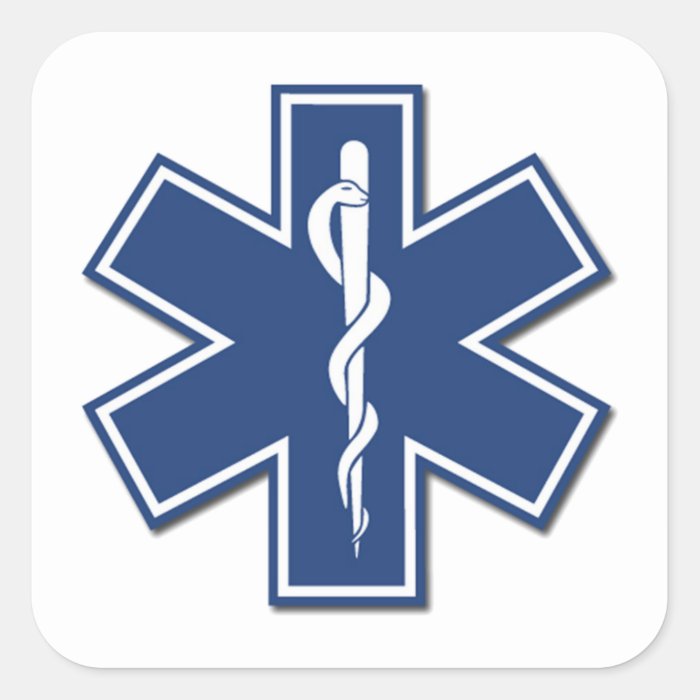 EMS Star of Life Sticker