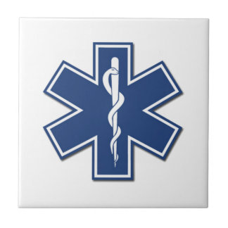 EMS Star of Life Tile