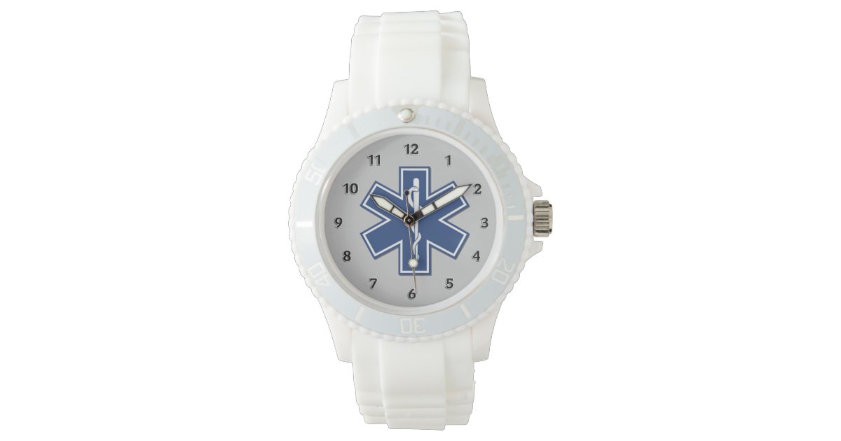 EMS Star of Life Wrist Watch