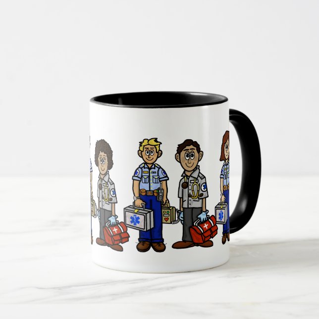 EMS Team Mug (Front Right)