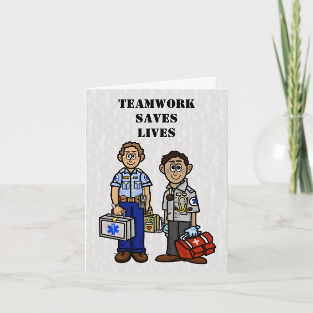 EMS  Team Thank You Card (Front)