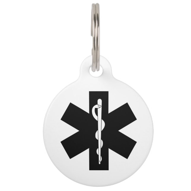 EMS Theme Pet Tag (Front)