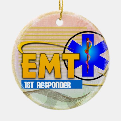 EMT 1ST RESPONDER CHRISTMAS ORNAMENT