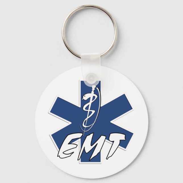 EMT Active Duty Keychain (Front)