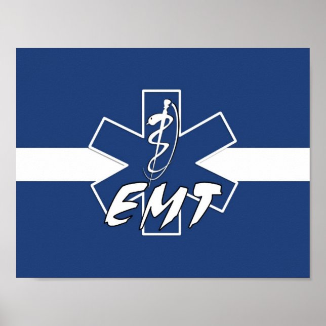 EMT Active Duty Poster (Front)