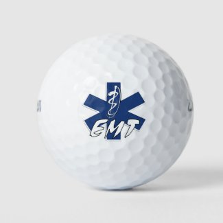 EMS EMT Paramedic Personalized Golf Balls