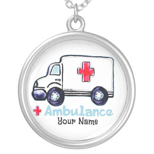 EMT Ambulance Necklace 