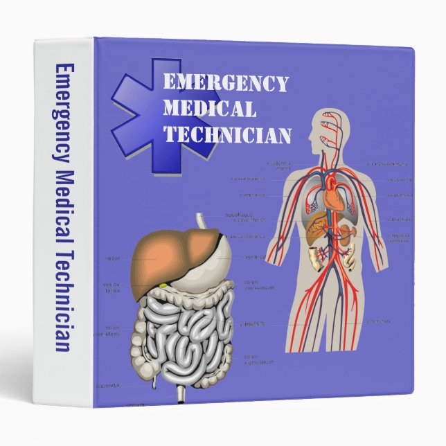 EMT Binder (Front/Spine)