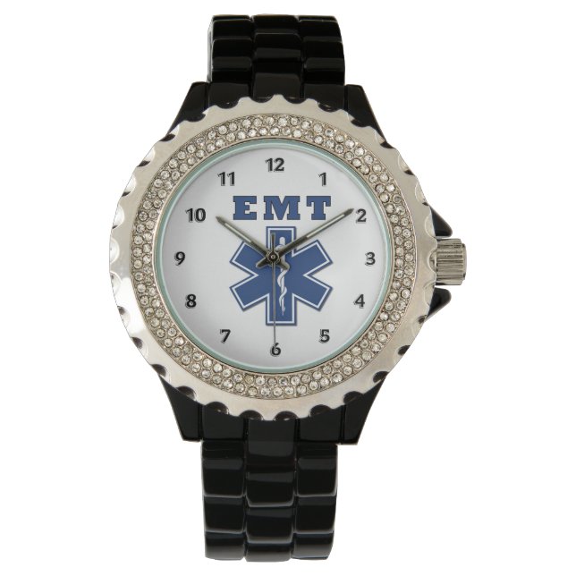 EMT Blue Star of Life Watch (Front)