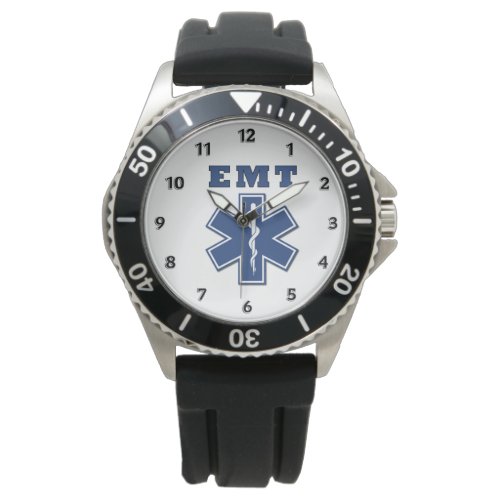 EMT Blue Star of Life Watch