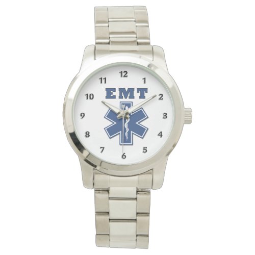 EMT Blue Star of Life Watch