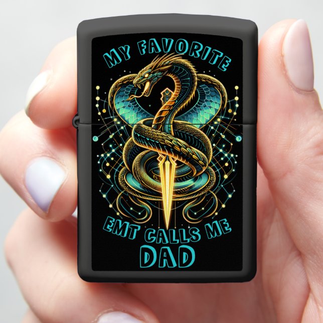 EMT Dad Lighter Strength and Tribute (In Hand)