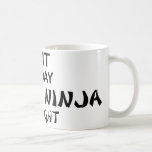 EMT Deadly Ninja by Night Coffee Mug