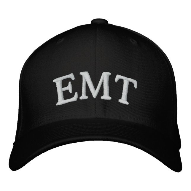 EMT EMBROIDERED BASEBALL CAP (Front)