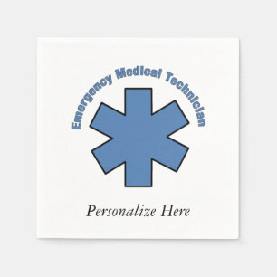 EMT Emergency Med Tech Paper Napkins