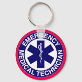 EMERGENCY MEDICAL TECHNICIANS EMT KEYCHAIN
