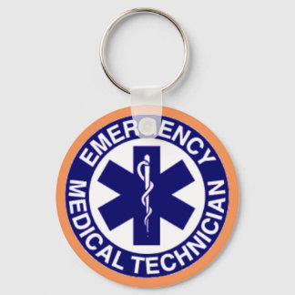 EMT Emergency Medical Technician Keychain