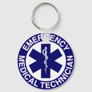 EMT Emergency Medical Technician Keychain