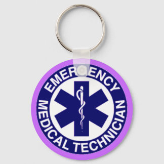 EMT Emergency Medical Technician Keychain