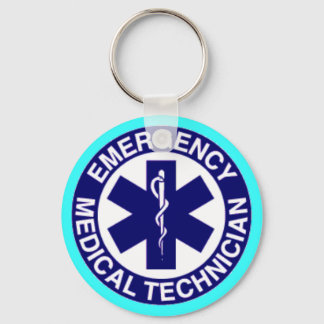 EMT Emergency Medical Technician Keychain
