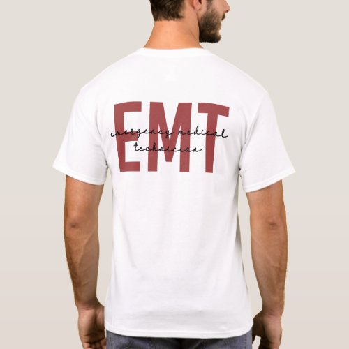 EMT Emergency Medical Technician T_Shirt