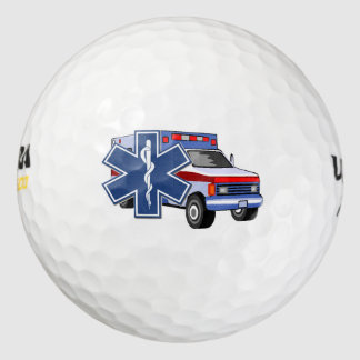 EMT EMS Ambulance Golf Balls