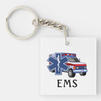 EMS First Responder Key Chains and Rings