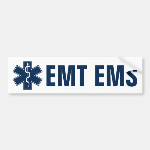 EMT EMS BUMPER STICKER