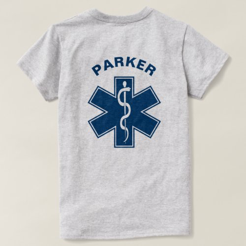 EMT EMS Paramedic Blue T_Shirt
