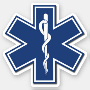 EMT EMS Paramedic First Responders Sticker