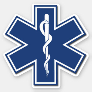 EMT EMS Paramedic First Responders Sticker