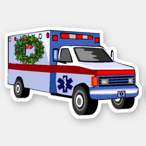 EMT EMS Paramedic First Responders Sticker