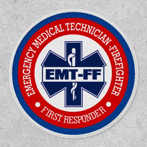 EMT_FF Firefighter  Patch