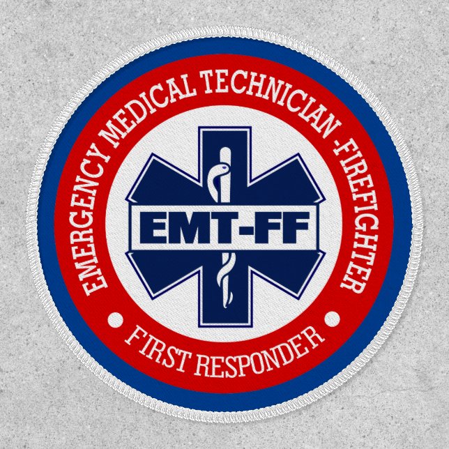 EMT-FF (Firefighter)  Patch (Front)