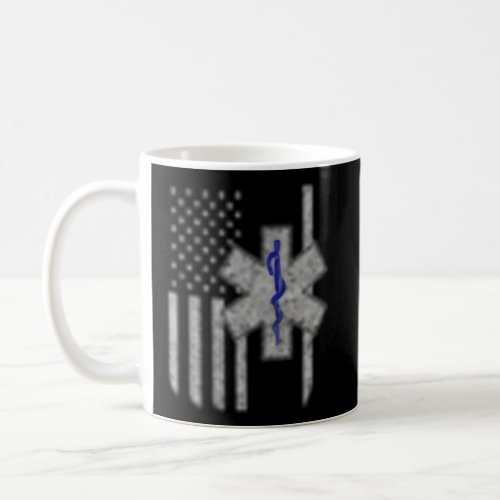 Emt First Responder Flag Or Two Sided Coffee Mug
