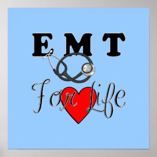 EMT For Life Poster